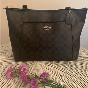 Coach Canvas Tote